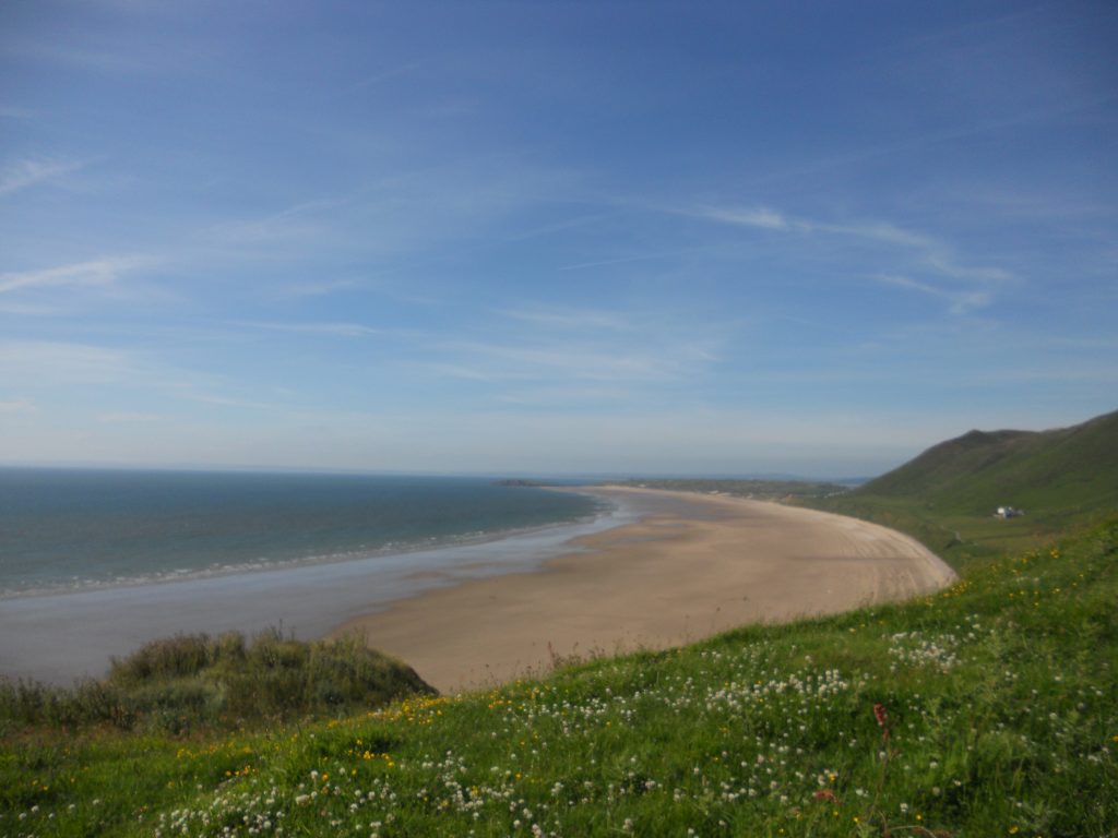 Gower beach, Holiday Cottages South Wales, Holidays In Wales For Couples, Tan Yr Eglwys